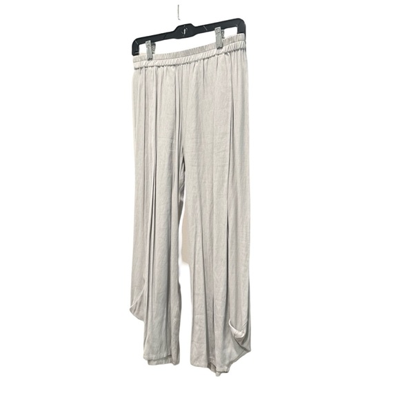 Stella Carakasi Gray Wide Leg Pants with Elastic Waistband. Small - Picture 6 of 8